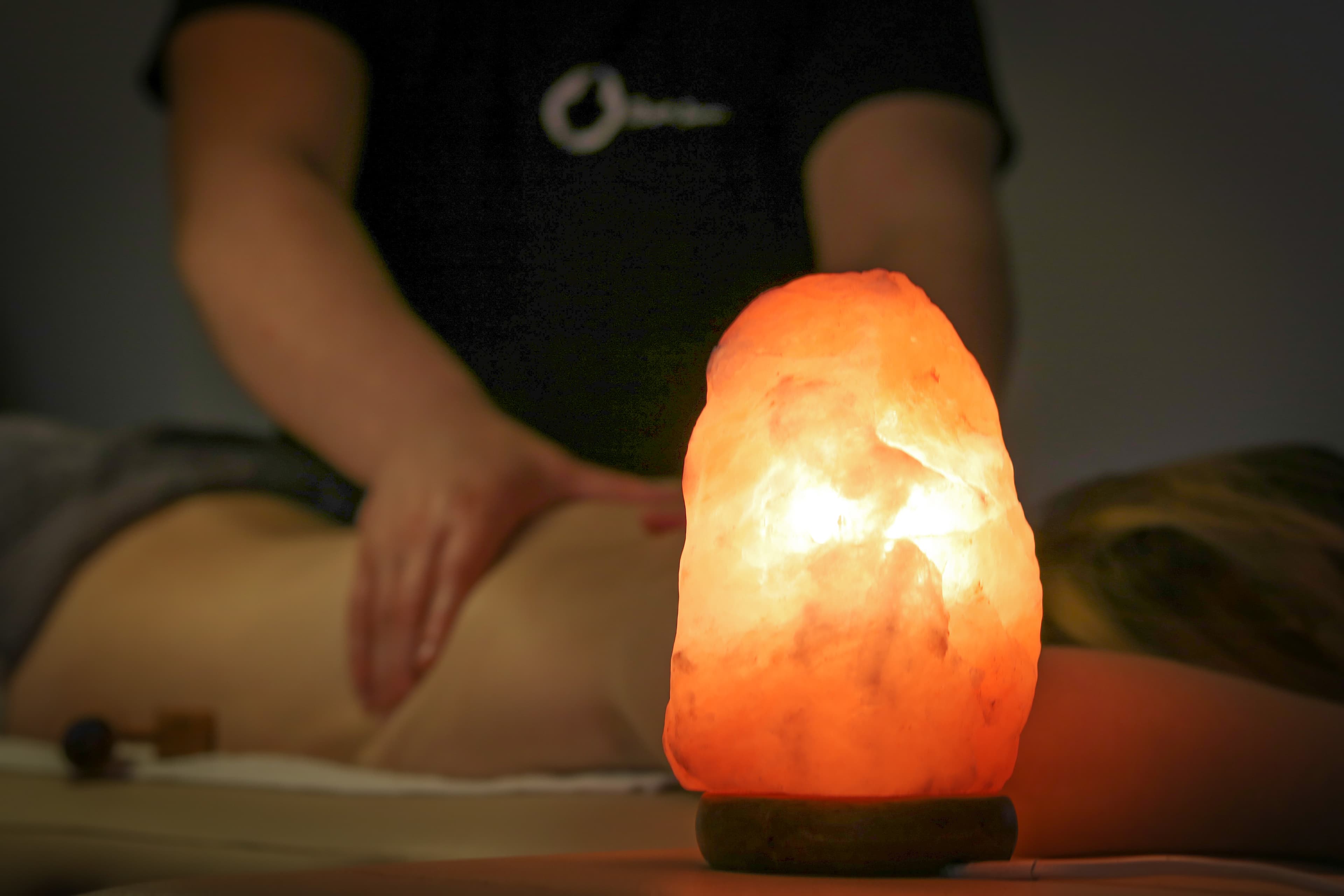 Massage oils and stones